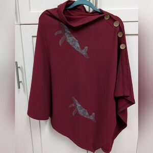 Kindred Coast Merlot Whale Poncho